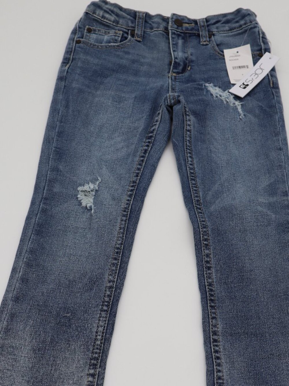 Joe's distressed kids denim pan  NWT Size 6 The Brixton Straight and Narrow fit